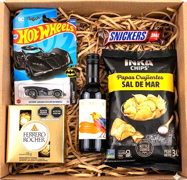 Box Papá Hot Wheels
